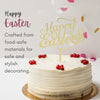 Happy Easter Acrylic Cake Topper - Bunny Ears - 3 Little Desserts