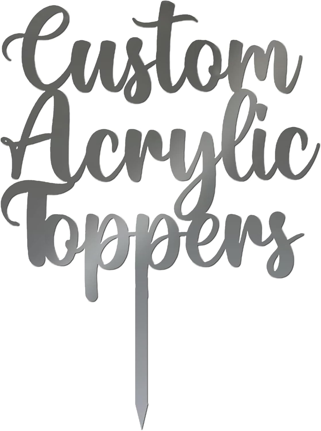 Custom Acrylic Cake Topper with Name – Personalised for All Occasions | DISPLAY & WONDER