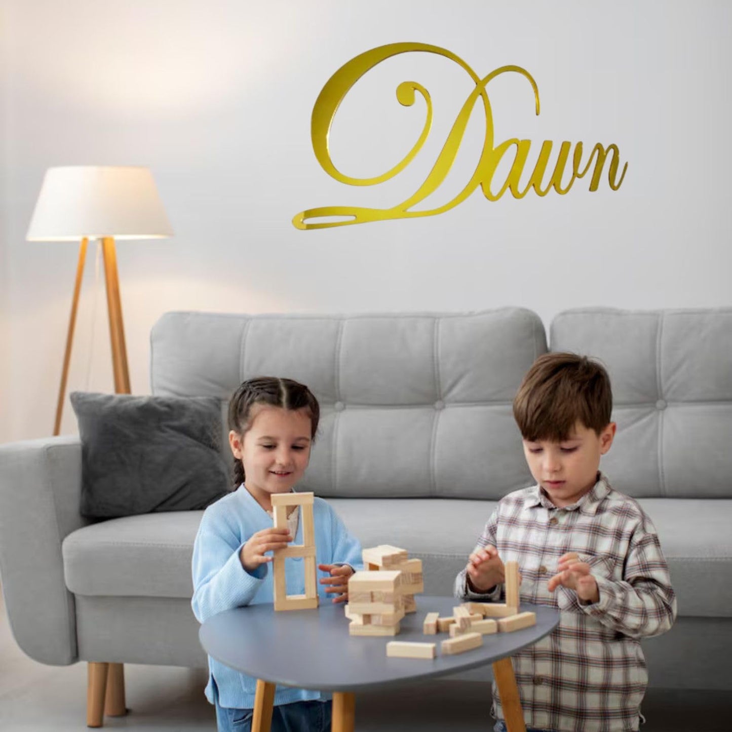 Personalised Wooden & Acrylic Name Signs by DISPLAY & WONDER