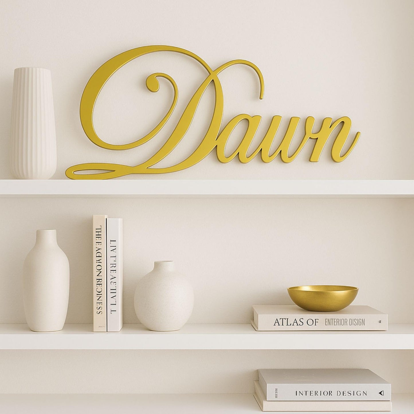 Personalised Wooden & Acrylic Name Signs by DISPLAY & WONDER