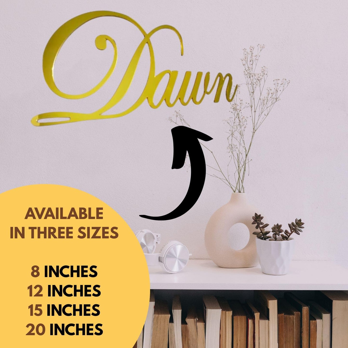 Personalised Wooden & Acrylic Name Signs by DISPLAY & WONDER