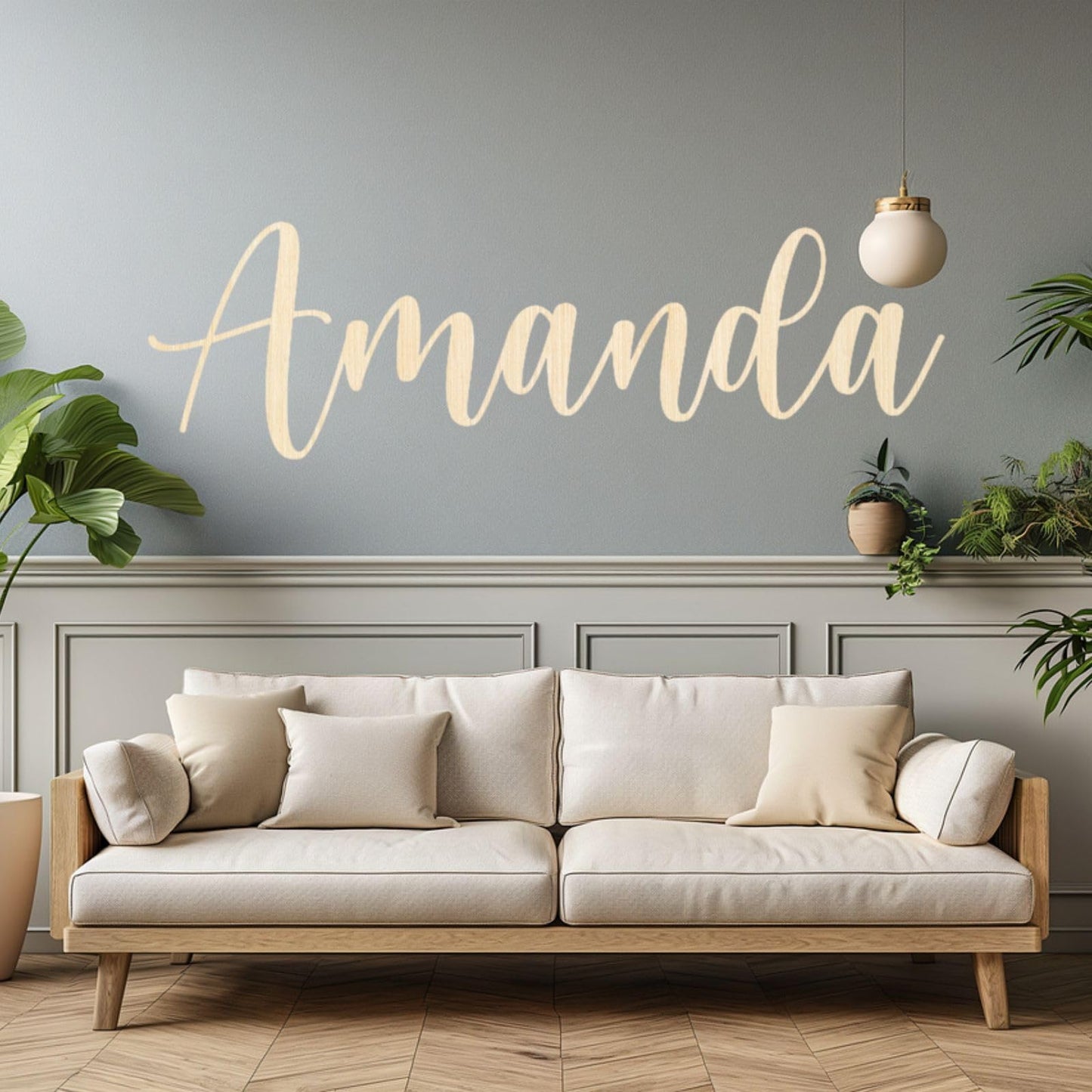 Personalised Wooden Name Sign – Custom Baby & Event Décor – 10, 15, 20 Inches – Multiple Colours