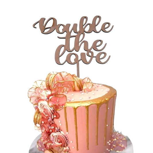 Unique Custom Acrylic Cake Decoration in Various Colors