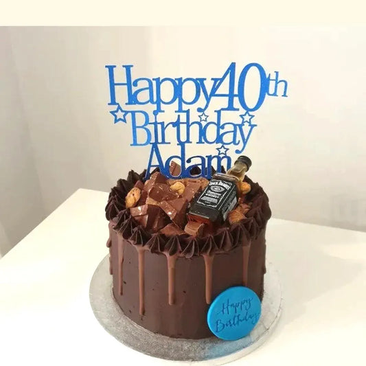40th Birthday Cake Topper