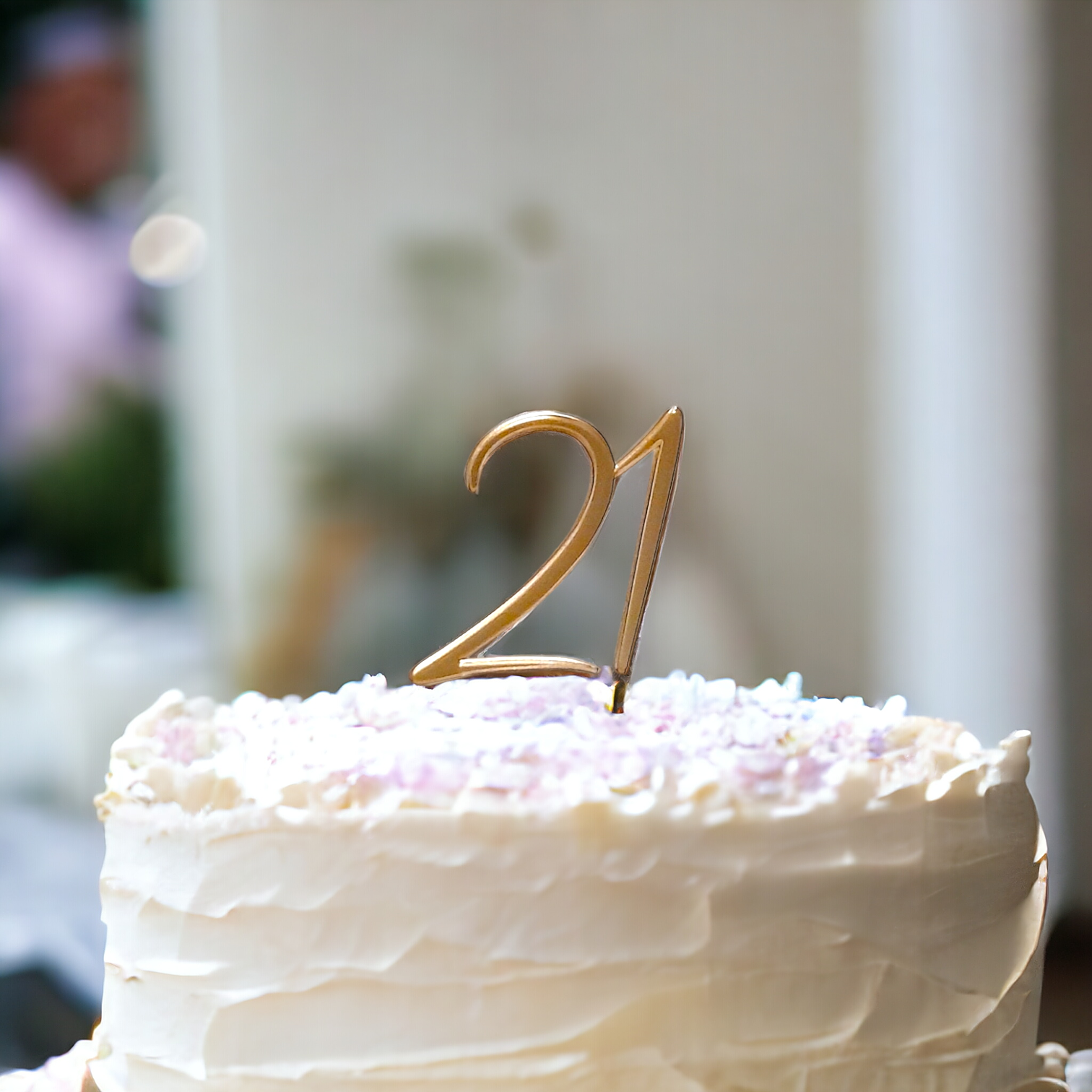 Acrylic number charm | Age cake charm