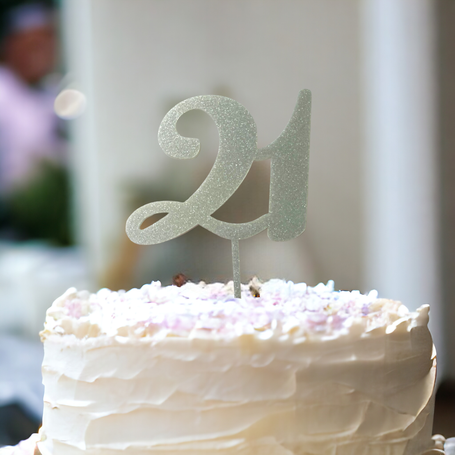 Acrylic Number Cake Topper | Age Cake Charm