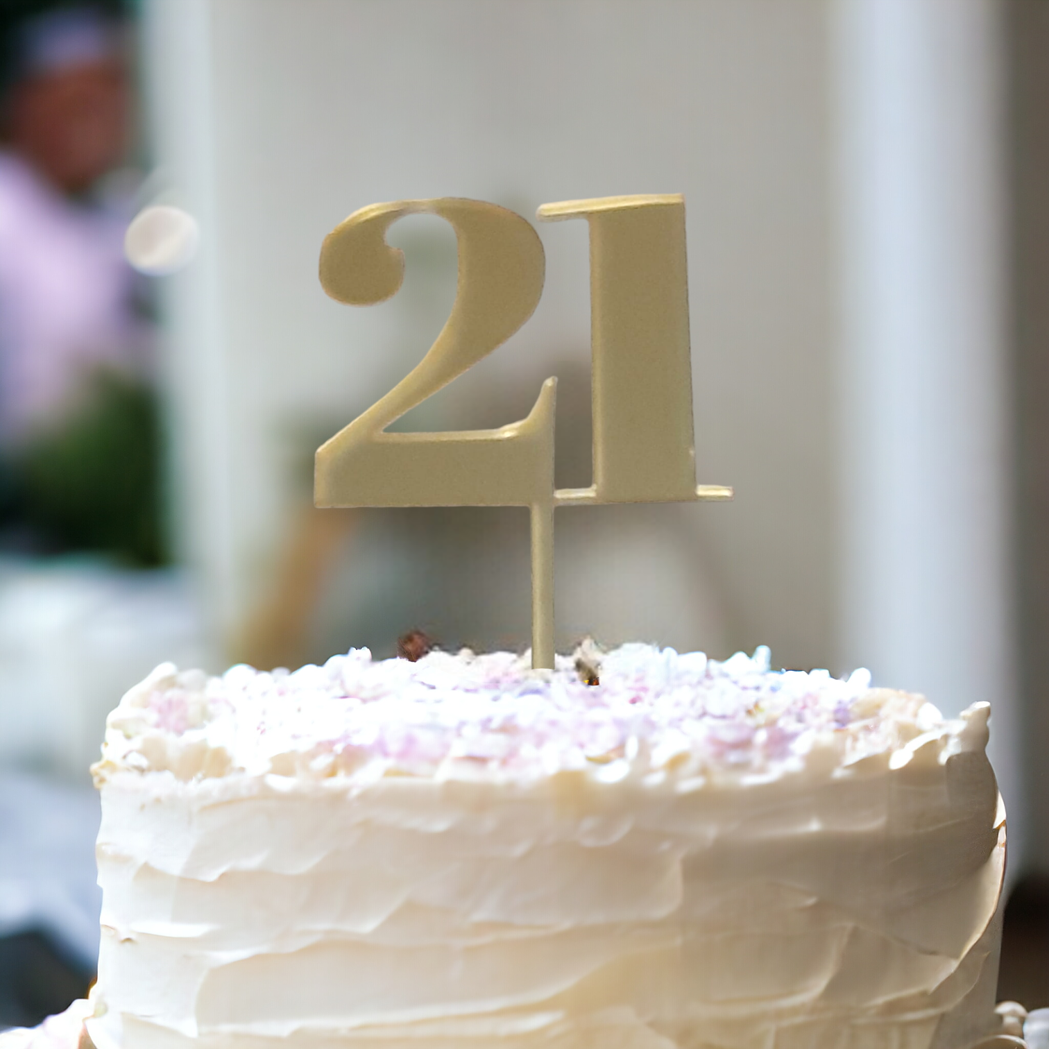 Acrylic Number Cake Topper | Age Cake Charm