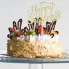 Happy Easter Acrylic Cake Topper - Bunny Ears - 3 Little Desserts