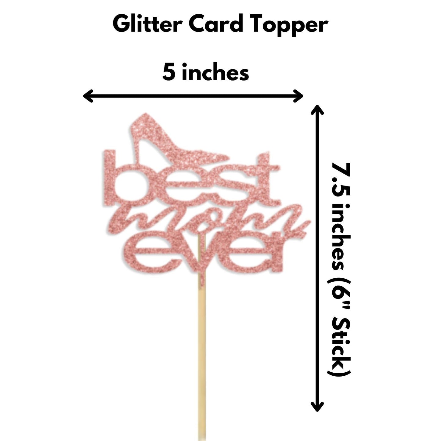 MOTHERS DAY Best Mother Ever Cake Topper Glitter Cardstock Party Decoration Toppers, Happy  Birthday Mom Cake Topper, Mom Cake Topper, Mom Birthday Gifts