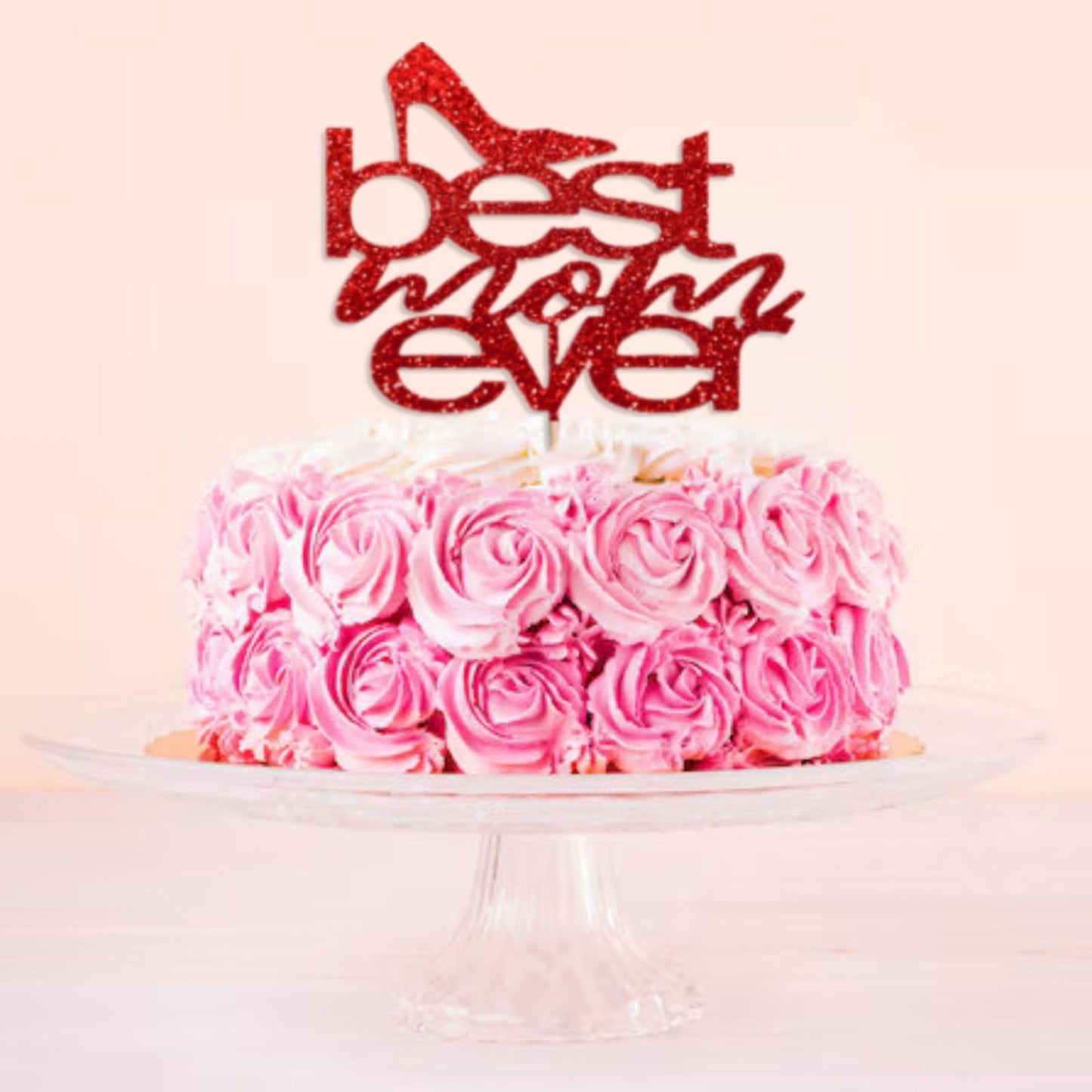 MOTHERS DAY Best Mother Ever Cake Topper Glitter Cardstock Party Decoration Toppers, Happy  Birthday Mom Cake Topper, Mom Cake Topper, Mom Birthday Gifts