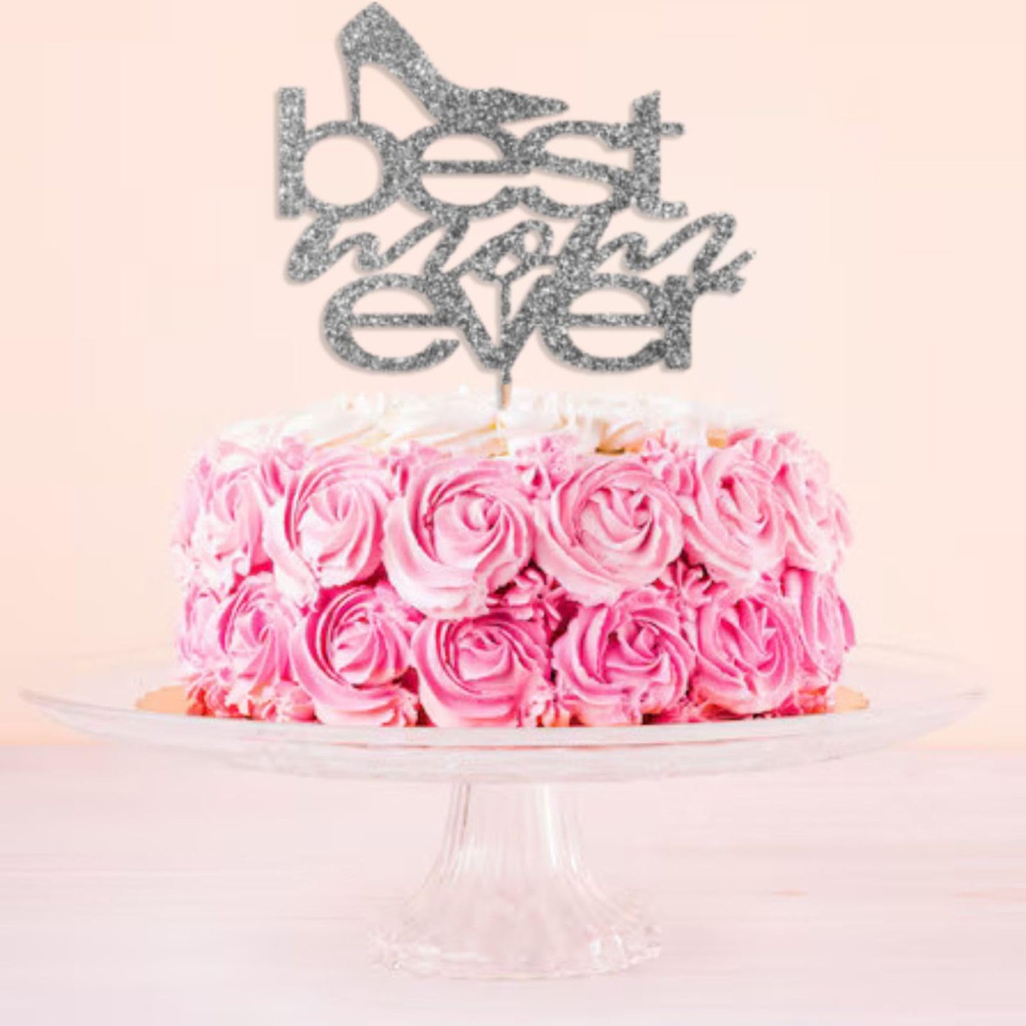 MOTHERS DAY Best Mother Ever Cake Topper Glitter Cardstock Party Decoration Toppers, Happy  Birthday Mom Cake Topper, Mom Cake Topper, Mom Birthday Gifts