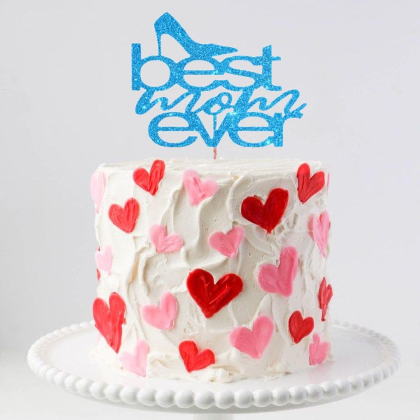 MOTHERS DAY Best Mother Ever Cake Topper Glitter Cardstock Party Decoration Toppers, Happy  Birthday Mom Cake Topper, Mom Cake Topper, Mom Birthday Gifts