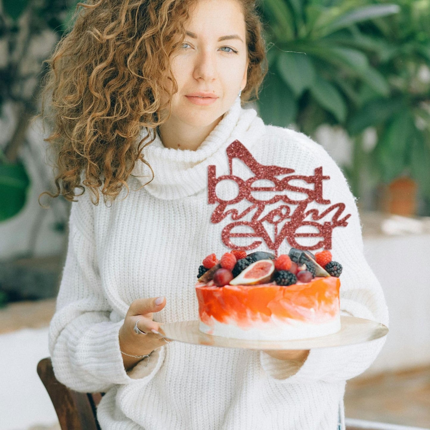 MOTHERS DAY Best Mother Ever Cake Topper Glitter Cardstock Party Decoration Toppers, Happy  Birthday Mom Cake Topper, Mom Cake Topper, Mom Birthday Gifts