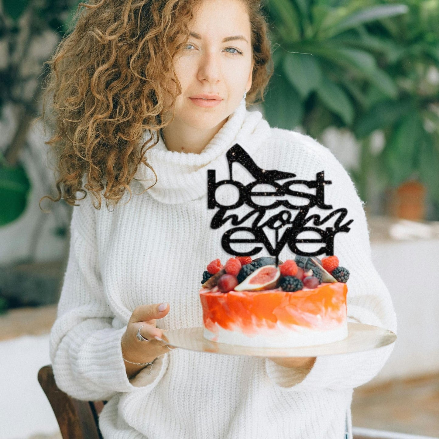 MOTHERS DAY Best Mother Ever Cake Topper Glitter Cardstock Party Decoration Toppers, Happy  Birthday Mom Cake Topper, Mom Cake Topper, Mom Birthday Gifts