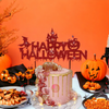 Happy Halloween Blood Dripping Cake Topper