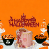 Happy Halloween Blood Dripping Cake Topper