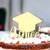 Personalised Graduation Acrylic Cake Topper