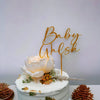 Elegant Font Custom Acrylic Cake Topper