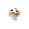 Football Flat Printed Edible Icing / Wafer Cake Topper or Cupcake Decoration