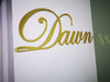 Personalised Acrylic Name , Laser Cut, Nursery Decor, Wall Decor, Custom Name Sign, Mirror Acrylic Sign