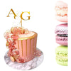 Custom Monogram Acrylic Cake Decoration for Events