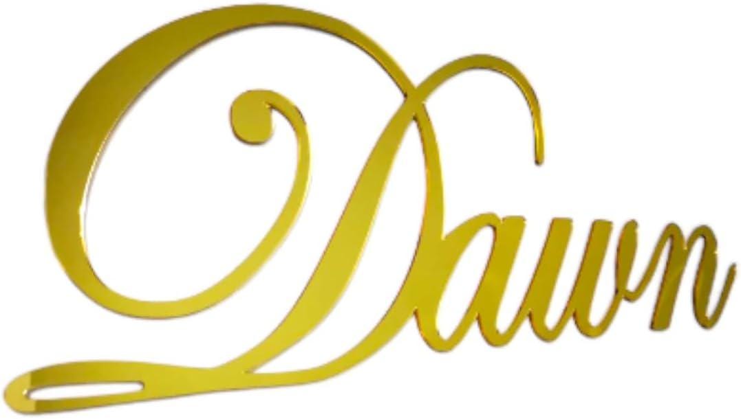 Nursery Name Sign, Mirror Name Sign, Laser Cut Name Sign, Custom Acrylic Sign, Baby Crib Decor, Name Sign for Kids, Custom Name, Name Plaque