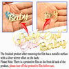 Boy or Girl Gender Reveal Cake Topper Set