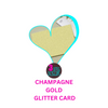 Happy Birthday Cupcake Toppers 350gsm Premium Glitter Card