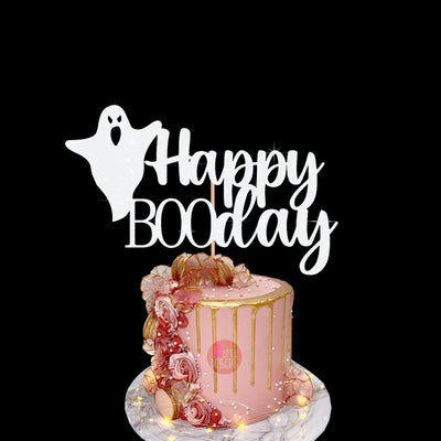 Happy Boo Day Halloween Cake Topper